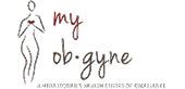 Logo with a stylized, line-drawn human figure and the brand name 'my da-gaye' written in cursive.