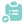 Blue cartoon blob with a small face and rounded body (mascot style)