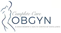 Logo for Complete Care OB/GYN featuring the text 'Complete Care OB/GYN' and 'A KerA Women's Health Center of Excellence'
