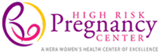 Logo for Higher Risk Pregnancy Center, an organization focused on high-risk pregnancies