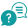 Help icon with a large question mark, indicating assistance or support (help/FAQ)