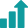Teal upward arrow rising above a bar chart, symbolizing growth or increasing performance to viewersReadabilityPlaceholder? (informational)