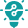 Blue cartoon monster skull with a single horn and mischievous grin, facing forward.